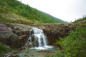 Водопад на левом притоке Гольцовки